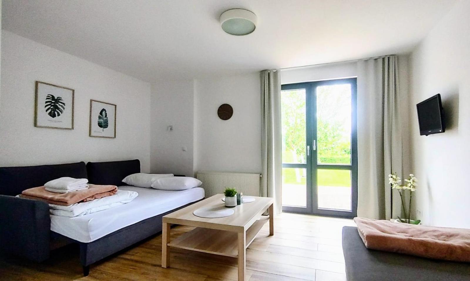 Ferienwohnung Domki Na Wodnej Kolberg Exterior foto